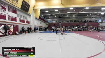 144 lbs Cons. Round 7 - Orion Johnsen, Sahuarita High School vs Stephen Gerlach, Red Mountain