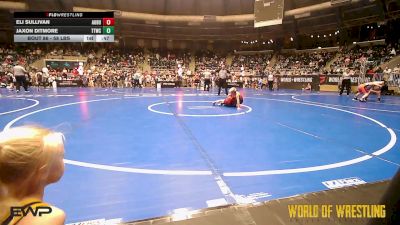 58 lbs Consi Of 32 #2 - Eli Sullivan, Auburn Takedown vs Jaxon Ditmore, Team Tulsa Wrestling Club