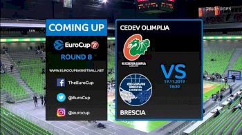 Full Replay - KK Cedevita Olimpija vs Basket Brescia L - Cedevita Olimpija vs Germani Brescia Leonessa 
