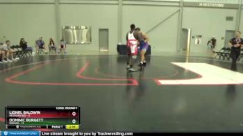 285 lbs Semis & 1st Wrestleback (8 Team) - Lionel Baldwin, Michigan Red vs Dominic Burgett, Indiana