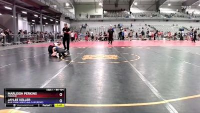 96-104 lbs Round 3 - Marleigh Perkins, Missouri vs Jaylee Keller, Blue Pride Wrestling Club (BPWC)