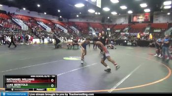 119 lbs Cons. Round 2 - Luke Berktold, Team Tortorice vs Nathaniel Williams, South Dade / Gladiator WC