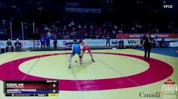 71kg Champ. Round 1 - Thomas Ellis-Toddington, Lethbridge Amateur Wrestling Association vs Aaron Baker, Victoria WC