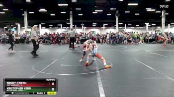 76 lbs Round 3 (8 Team) - Brody O`Hern, Mat Warriors vs Kristopher Kerr, NC National Team
