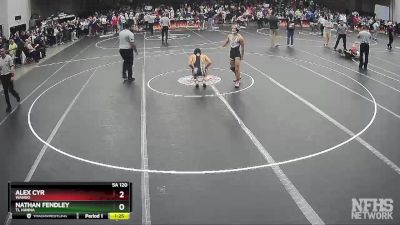 5A 120 lbs Cons. Round 1 - Alex Cyr, Wando vs Nathan Fendley, Tl Hanna