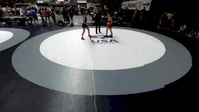 125 lbs Quarters - Solei Tello, Community Youth Center - Concord Campus Wrestling vs Jordan DeLeon, Golden Tribe Wrestling