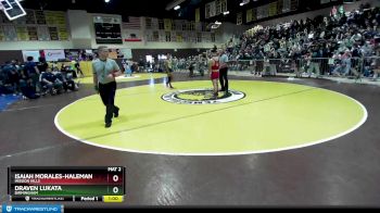 126 lbs Cons. Round 3 - Draven Lukata, Birmingham vs Isaiah Morales-Haleman, Mission Hills