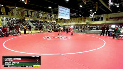 190 lbs Cons. Round 6 - Nathan Hutton, West Valley vs Ja`Kar Carter, Helix Charter