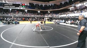 6A 126 lbs 5th Place Match - Dominic Salazar, Keller Central vs Josue Pizana, Katy