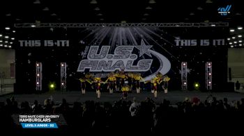 Terre Haute Cheer University - HAMBURGLARS [2025 L3 Junior - D2 Day 1] 2025 The U.S. Finals Louisville