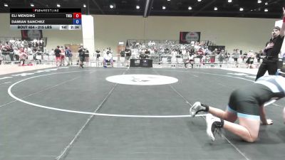 215 lbs Champ. Rd Of 16 - Eli Mensing, Tom Eagle vs Damian Sanchez