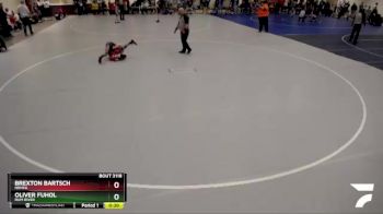 85 lbs Semifinal - Oliver Fuhol, Rum River vs Brexton Bartsch, NRHEG