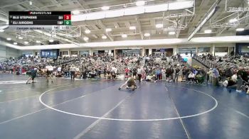 165 lbs Champ. Round 3 - Eli Jurgens, Timpanogos vs Blu Stephens, Davis