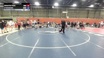 100 lbs Rr Rnd 5 - Brighton Prine, Maine Hammahs - MSE vs JP McKeown, Mat Assassins Red - MSE