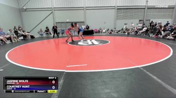 135 lbs Round 1 (6 Team) - Jasmine Wolfe, Missouri vs Courtney Hunt, Idaho