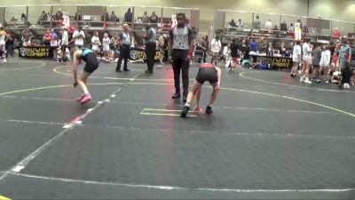 95 lbs Quarterfinals (8 Team) - Remi Davis, Elite Athletic Club vs Blake Rife, MO Outlaws