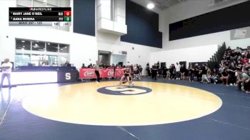 125 lbs Cons. Round 3 - Mary Jane O`neil, Marina vs Jiana Rivera, Paloma Valley