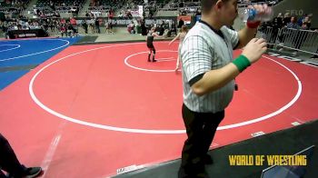 64 lbs Quarterfinal - Kalaya Baxter, Grizzly Wrestling vs Charleigh Little, The Compound-SOT