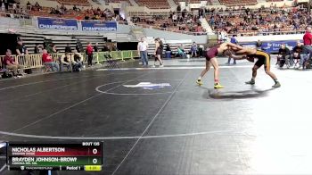 D1-138 lbs Quarterfinal - Brayden Johnson-Brown, Corona Del Sol vs Nicholas Albertson, Shadow Ridge