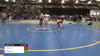 Quarterfinal - Levi Green, Baker (Kan.) vs Colton Woods, Air Force