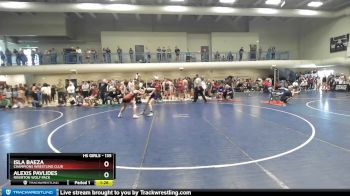 135 lbs Round 2 - Isla Baeza, Champions Wrestling Club vs Alexis Pavlides, Riverton Wolf Pack