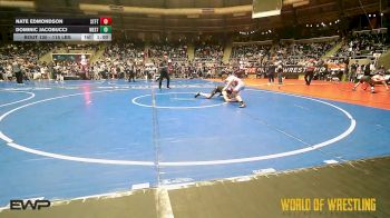 115 lbs Consi Of 16 #2 - Nate Edmondson, Standfast vs Dominic Jacobucci, Westshore Wrestling Club