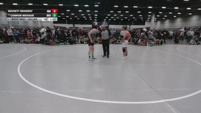 126 lbs Champ. Rd Of 16 - Beckett Rehorst, Heartland Wrestling Academy vs Connor Niehaus, Ohio