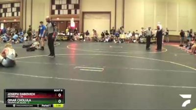 180 lbs Round 3 (6 Team) - Joseph Dabovich, Ascend WC vs Omar Cholula, Triumph WC Black