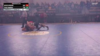 285 lbs Jayce Spears, Natrona County vs Tyce Uherka, Sturgis Brown