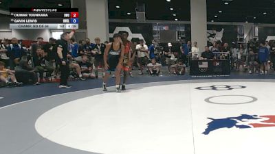 57 kg Champ. Rd Of 64 - Oumar Tounkara, Dragon Wrestling Club vs Gavin Lewis, Howe Wrestling School, LLC
