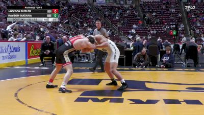 152 lbs Consi 3 - Jackson Butler, Bishop McCort vs Kaysom Mataria, Greenville