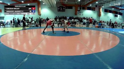 144 lbs Semifinal - Lincoln Kelley, Impact Wrestling Academy vs Gregory Barnett Ii, West Springfield