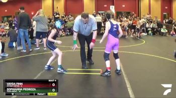 70 lbs Round 2 (6 Team) - Vayda Finn, MYWAY Metro vs Sophianna Pedroza, Team NBWC