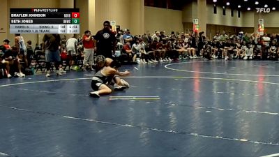 120 lbs Round 1 (6 Team) - Braylen Johnson, North Shelby Regulators Blue vs Seth Jones, VSUS Athletics RTC