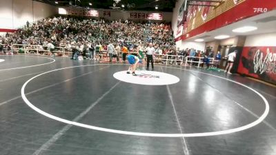 126B Champ. Round 1 - Chase Harkins, CY Middle School vs Wyatt Anderson, Lander Middle School