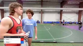 145 lbs Semifinal - Chase Casey, Underground Wrestling Club vs Ethan Wilson, Patriot Club