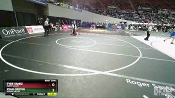 2A/1A-152 Champ. Round 1 - Tyee Yanez, Siletz Valley vs Ryan Griffin, Illinois Valley