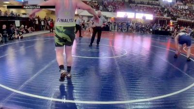 235 lbs Quarterfinal - Brandon Britt, Terry Wrestling CLub vs Casey Sazama, Perham