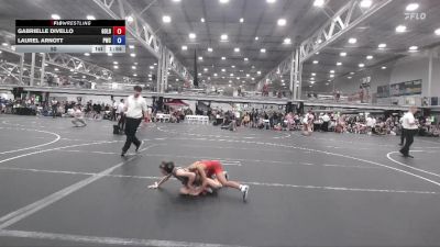 50 lbs Round 2 - Gabrielle DiVello, All I See Is Gold Academy vs Laurel Arnott, Pride WC