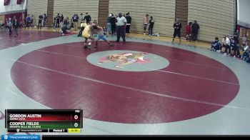 150 lbs Cons. Round 2 - Gordon Austin, Sierra Vista vs Cooper Fields, Granite Hills (El Cajon)