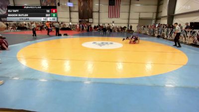 170 lbs Rr Rnd 2 - Eli Taft, The Asylum Black vs Mason Butler, Team Shutt Emperor Penguin