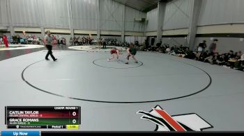 100 lbs Round 1 (16 Team) - Caitlin Taylor, Keller Central (Girls) vs Grace Romans, Allen (Girls)