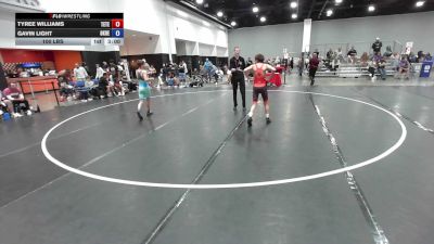 100 lbs Tyree Williams, Team Texas vs Gavin Light, Oklahoma Red