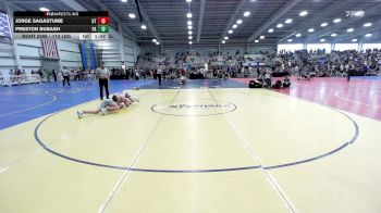 113 lbs Round Of 64 - Jorge Sagastume, UT vs Preston Bubash, PA