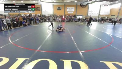 175 lbs Round Of 16 - Michael Rollins, Camden Hills vs Vincent DeMaio, Methuen