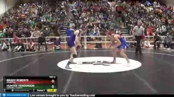 152 lbs Champ. Round 1 - Hunter Henderson, Campbell County vs Brady Roberts, Evanston