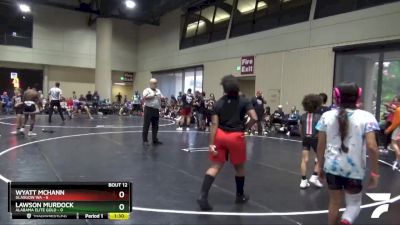 50 lbs Round 4 (6 Team) - Lawson Murdock, Alabama Elite Gold vs Wyatt McHann, Glasgow WA