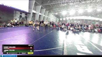 130 lbs 5th Place Match - Abbie Colvin, Roy vs Ivory Walker, Bountiful