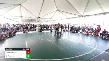 69 lbs Quarterfinal - Elijah Martinez, 4mg vs Masten Felix, Oceanside WC