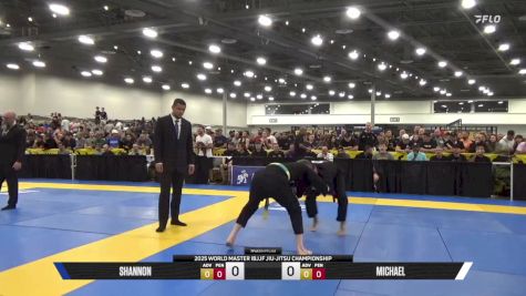 Michael Tony Montoya vs Shannon Amil Horn 2025 World Master IBJJF Jiu-Jitsu Championship